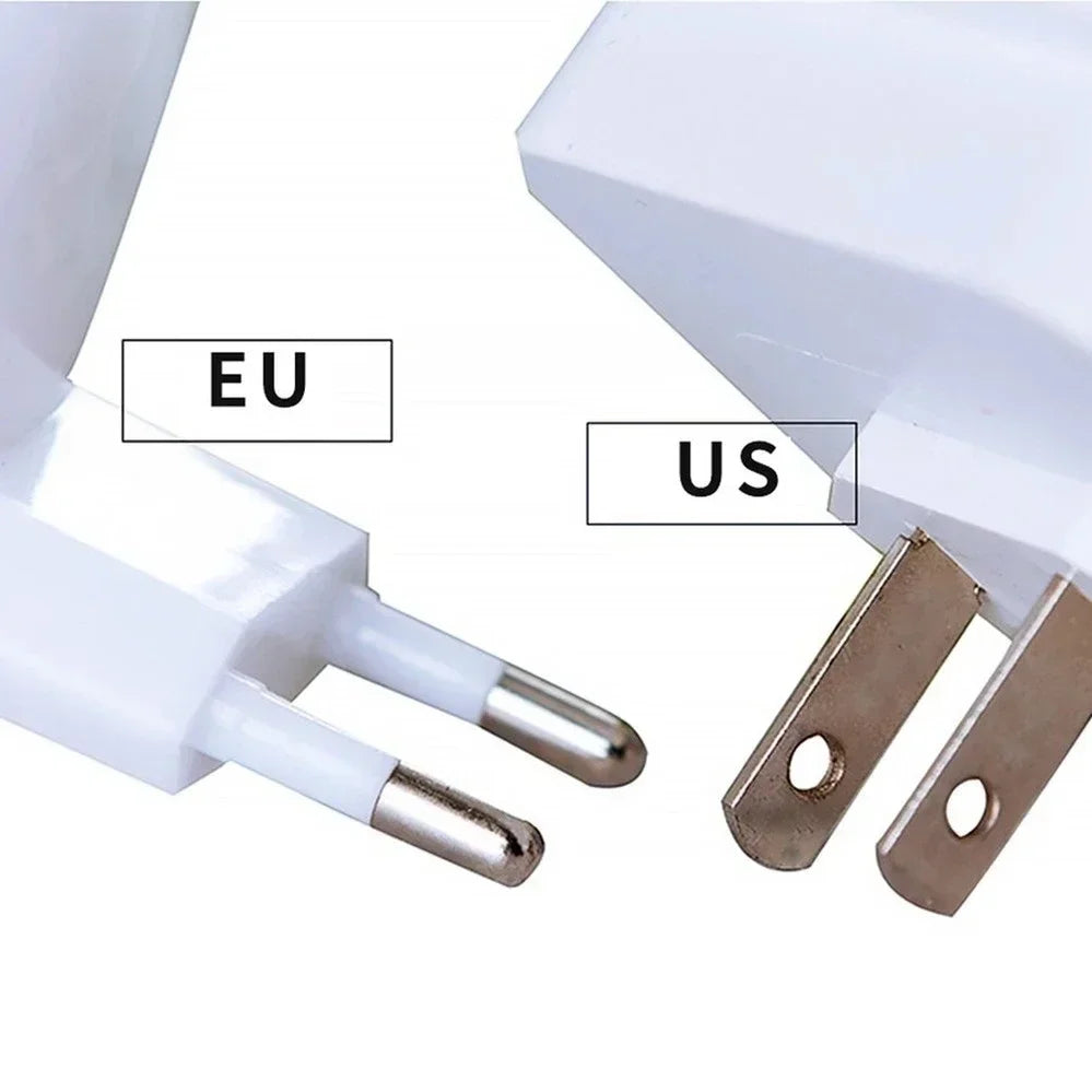 Wall Plug-in LED Night Light Auto Sensor Bedside Lamp For Bedroom Kid's Room Hallway Corridor Stairs EU/US 110V 220V Mini Cute