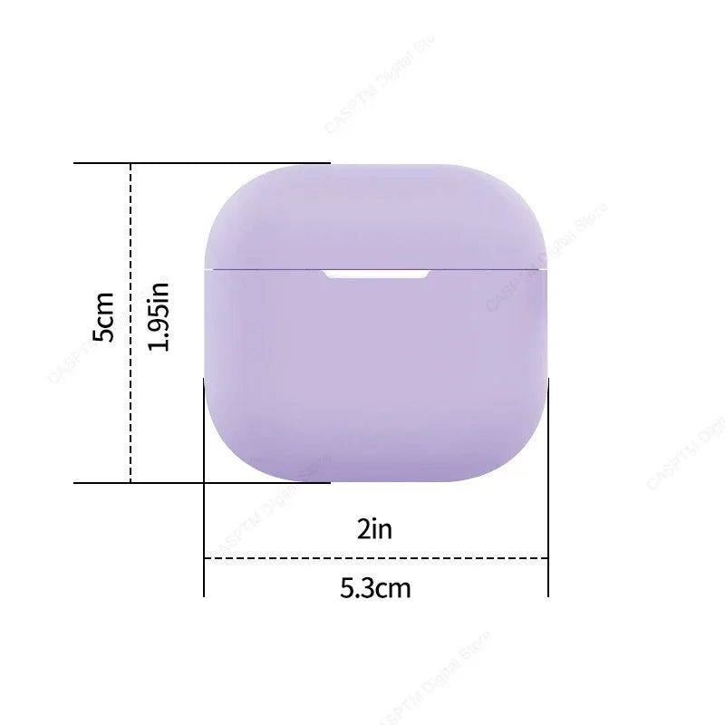 2024 New Case For Apple Airpods 4 Cover Silicone Protective Cases For Airpods 3 2 1 pro 2 Fundas Wireless Headphone Accessorie