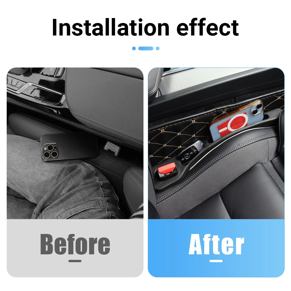 Universal Car Seat Gap Leak Proof Strip For Audi A3 8L 8V 8P S3 RS3 A4 B6 B7 B8 S4 A5 S5 RS5 A6 C5 C6 C7 S6 RS6 Q5 8R SQ5 Q7 4L