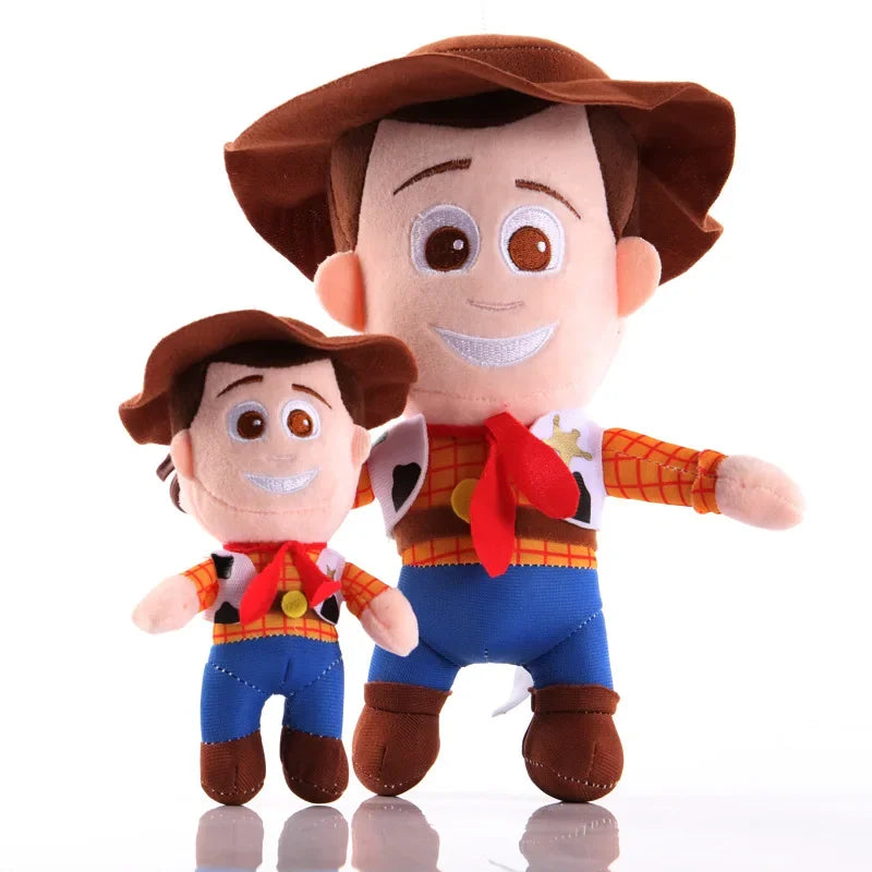 12CM 25CM Cartoon Movie Toy Story 4 Plush Toys Anime Woody & Buzz Lightyear Forky Soft Stuffed Pendent Toys For Kids Children