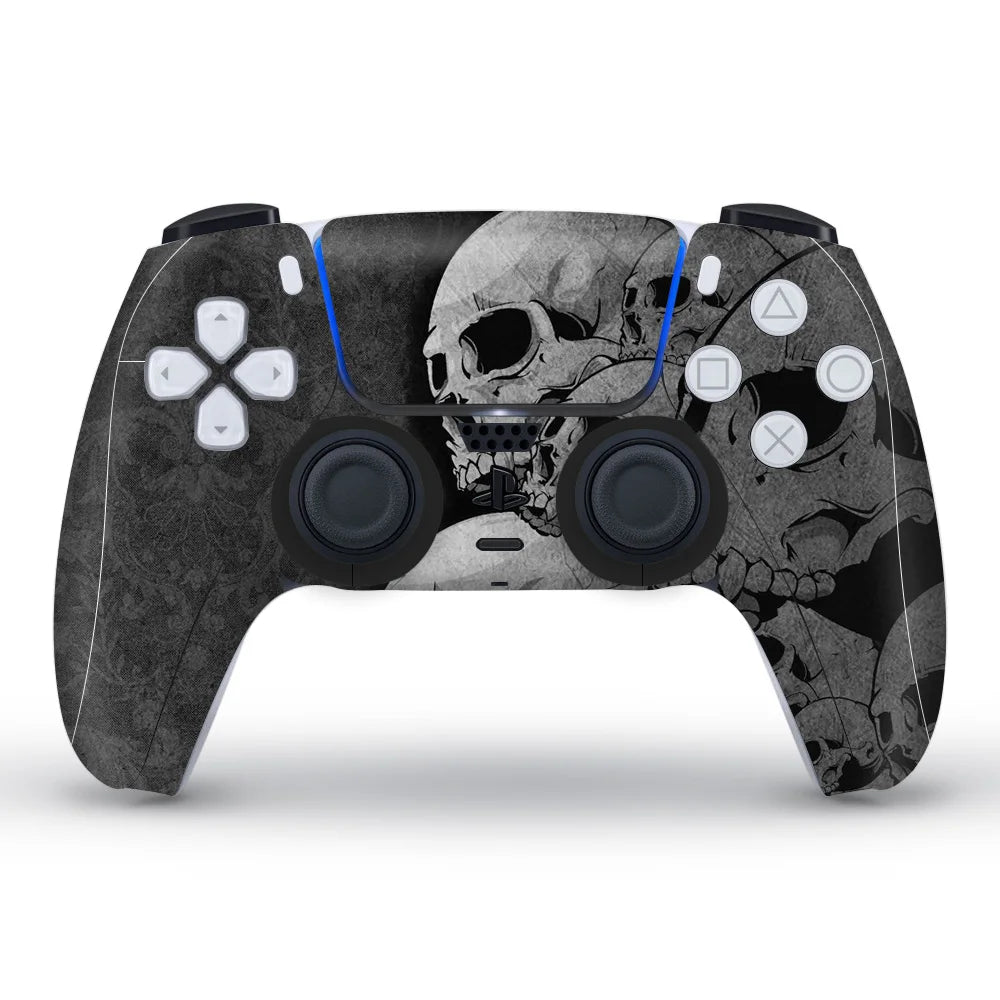 For PS5 Gamepad Protective Decal Skin for PS5 Accessories Sticker Cover Case for PlayStation 5 Controllers Joystick