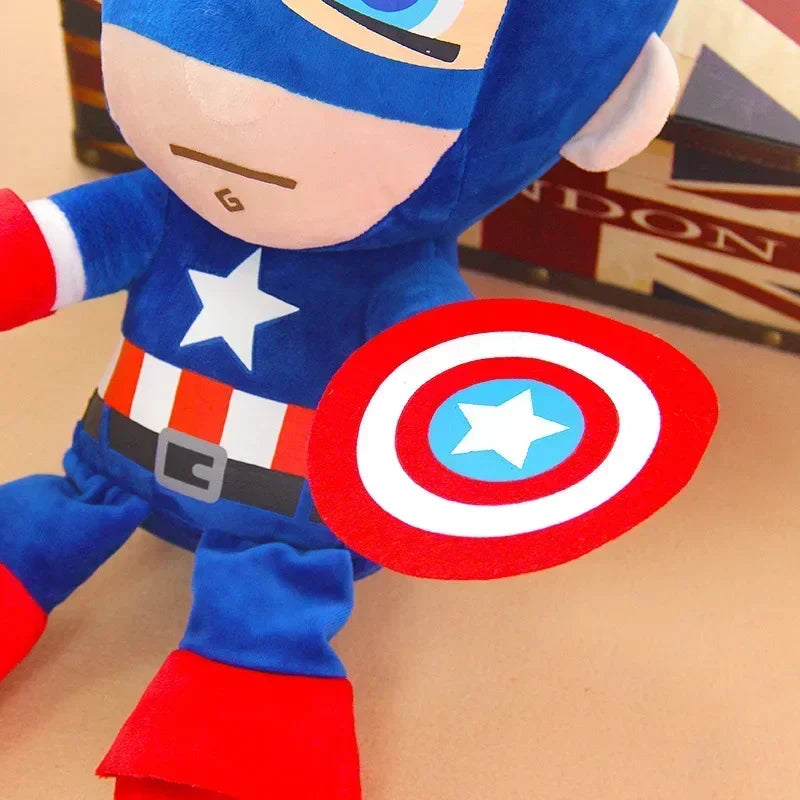 27cm Man Spidermaned Plush Toys Movie Dolls Marvel Avengers Soft Stuffed Hero Captain America Iron Christmas Gifts for Kids