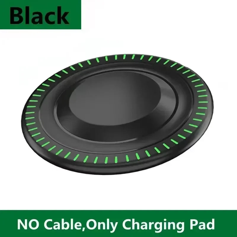 100W Fast Wireless Charger Pad For iPhone 15 14 13 12 X Pro Max 8 Samsung Galaxy S23 Xiaomi Wireless Charging Station Chargers