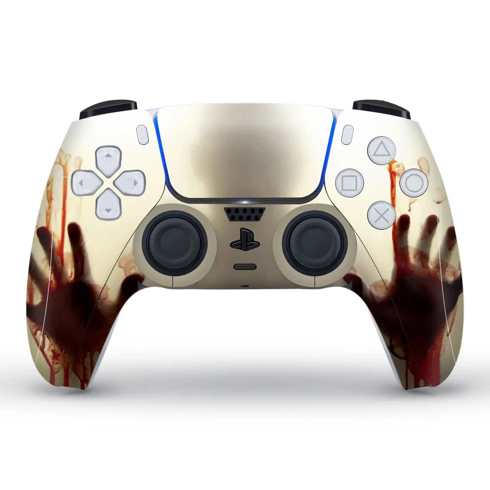 For PS5 Gamepad Protective Decal Skin for PS5 Accessories Sticker Cover Case for PlayStation 5 Controllers Joystick