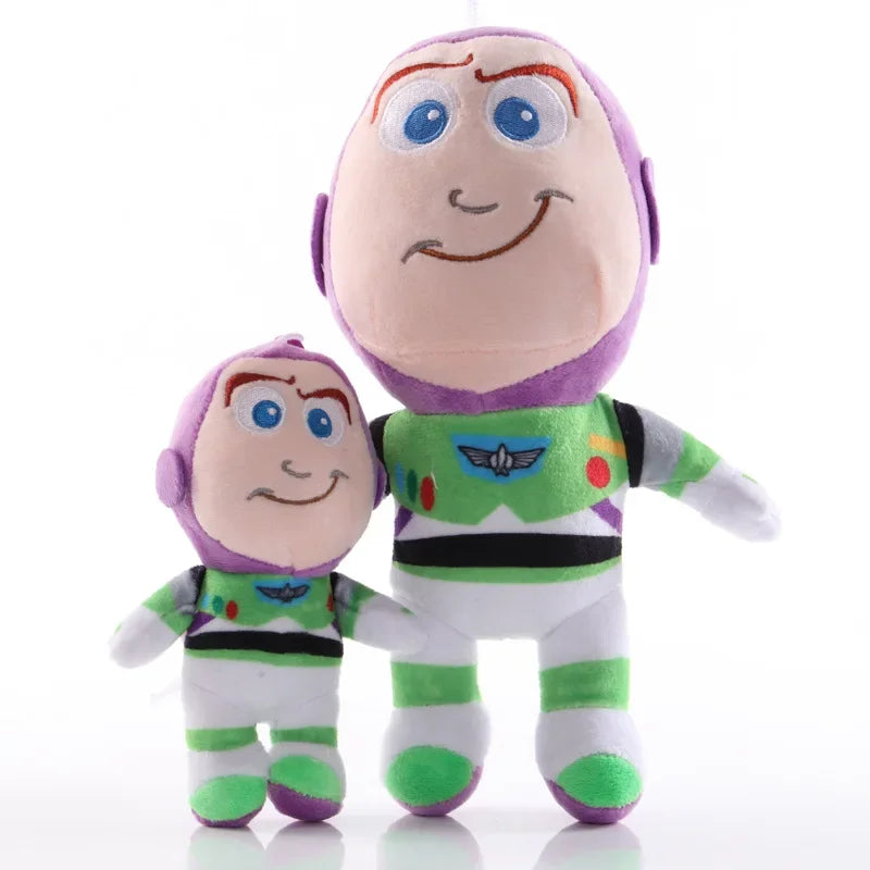 12CM 25CM Cartoon Movie Toy Story 4 Plush Toys Anime Woody & Buzz Lightyear Forky Soft Stuffed Pendent Toys For Kids Children