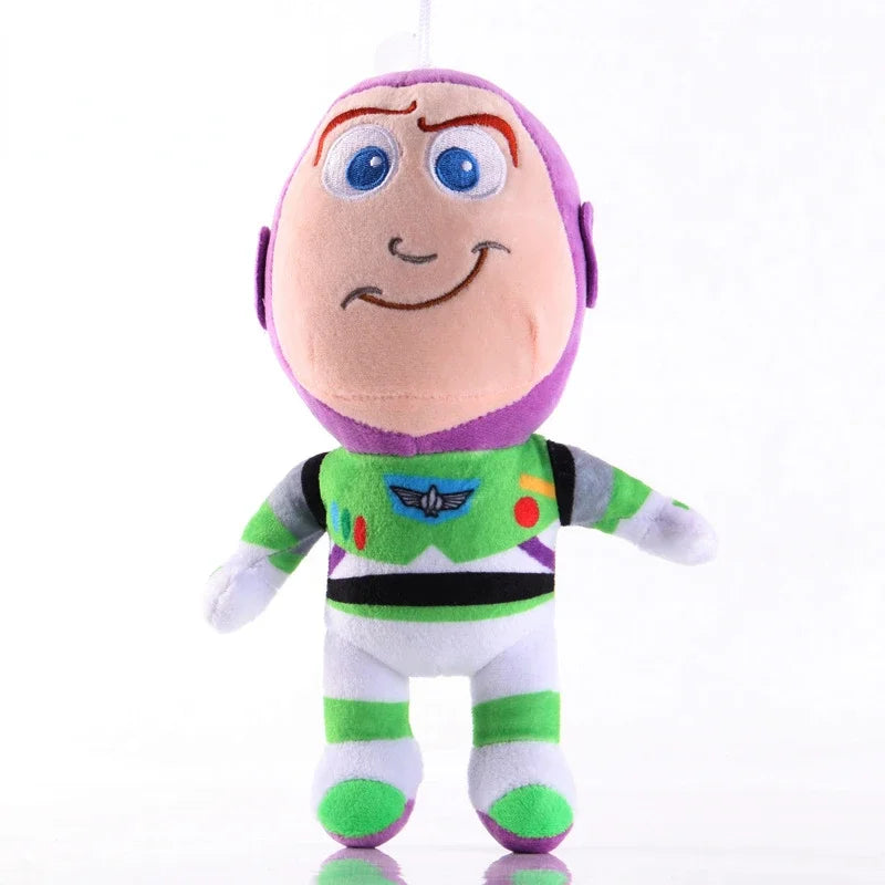 12CM 25CM Cartoon Movie Toy Story 4 Plush Toys Anime Woody & Buzz Lightyear Forky Soft Stuffed Pendent Toys For Kids Children