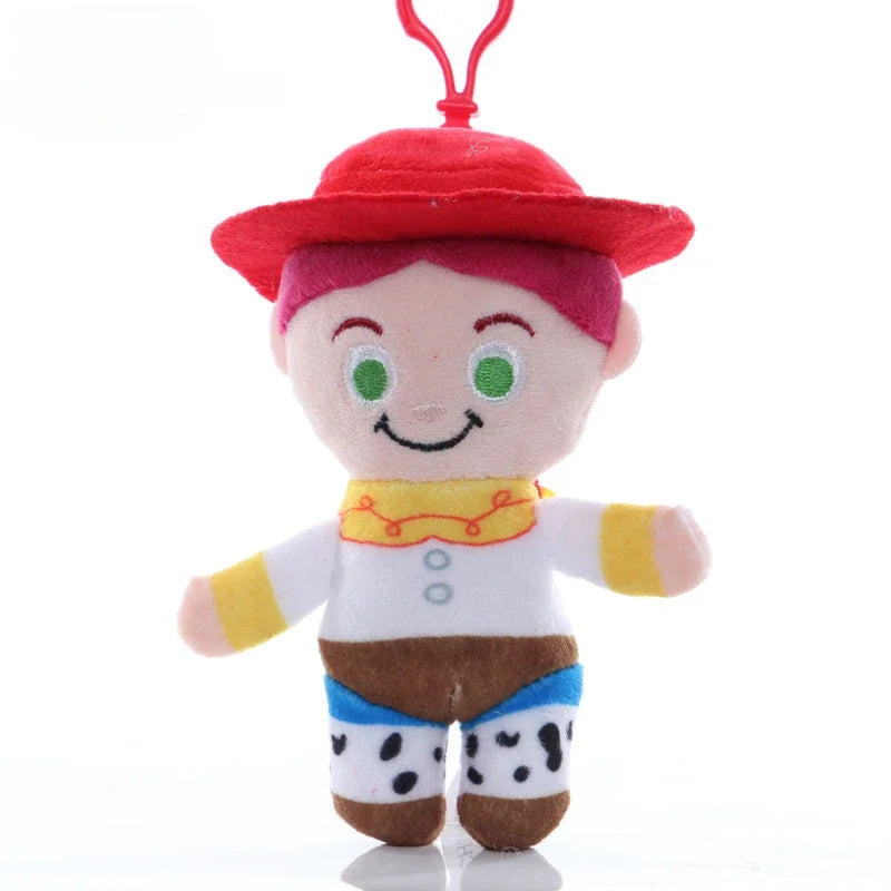 12CM 25CM Cartoon Movie Toy Story 4 Plush Toys Anime Woody & Buzz Lightyear Forky Soft Stuffed Pendent Toys For Kids Children