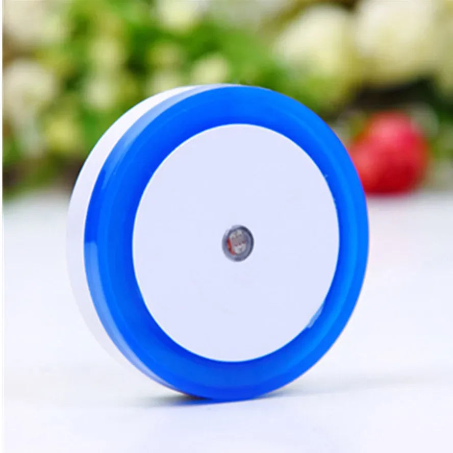 Wall Plug-in LED Night Light Auto Sensor Bedside Lamp For Bedroom Kid's Room Hallway Corridor Stairs EU/US 110V 220V Mini Cute
