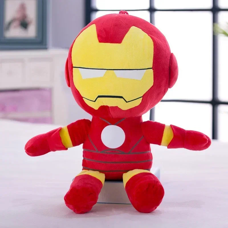 27cm Man Spidermaned Plush Toys Movie Dolls Marvel Avengers Soft Stuffed Hero Captain America Iron Christmas Gifts for Kids