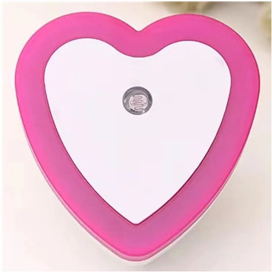 Wall Plug-in LED Night Light Auto Sensor Bedside Lamp For Bedroom Kid's Room Hallway Corridor Stairs EU/US 110V 220V Mini Cute