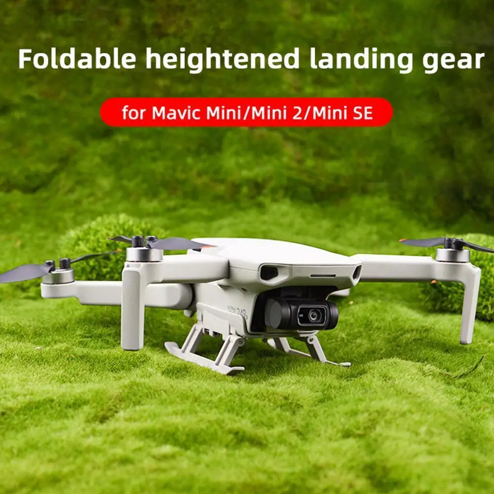 2/5PCS Extended Height Foldable Landing Gear Tripod Stand Mini Drone Accessories Extension Legs for DJI Mini 2/Mavic Mini