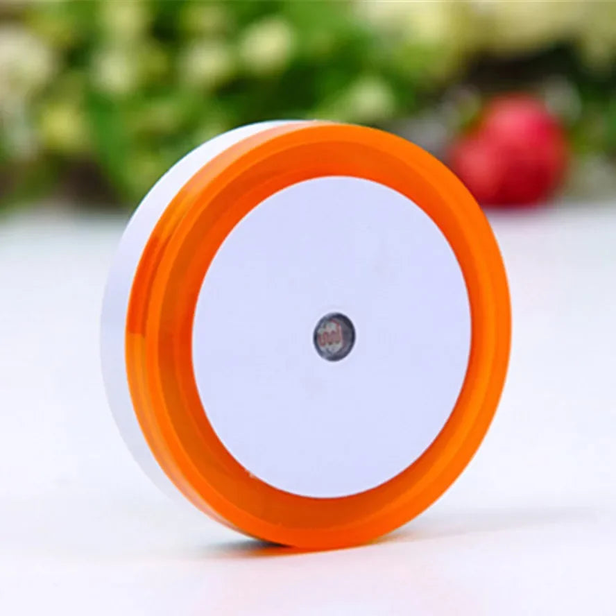 Wall Plug-in LED Night Light Auto Sensor Bedside Lamp For Bedroom Kid's Room Hallway Corridor Stairs EU/US 110V 220V Mini Cute