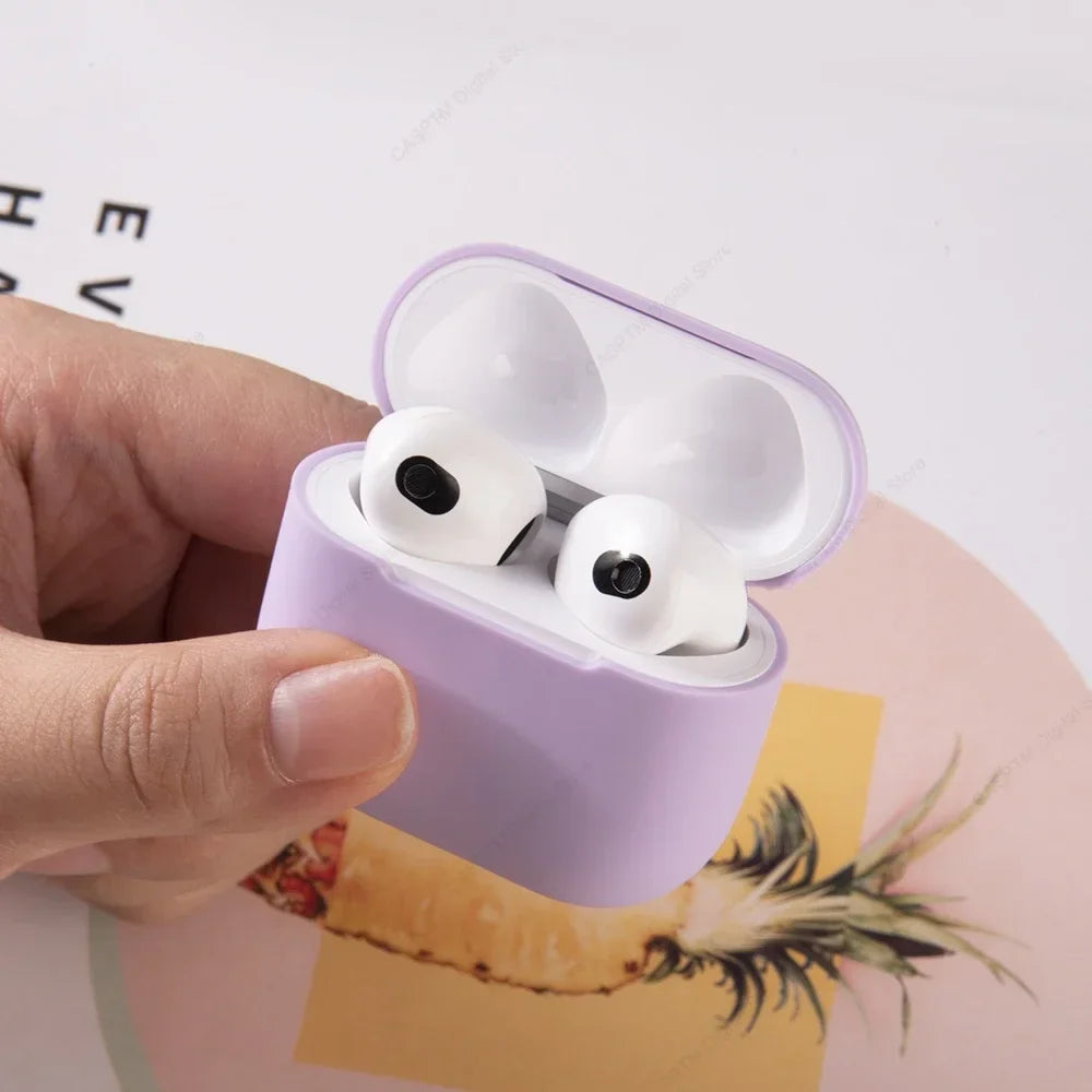 2024 New Case For Apple Airpods 4 Cover Silicone Protective Cases For Airpods 3 2 1 pro 2 Fundas Wireless Headphone Accessorie