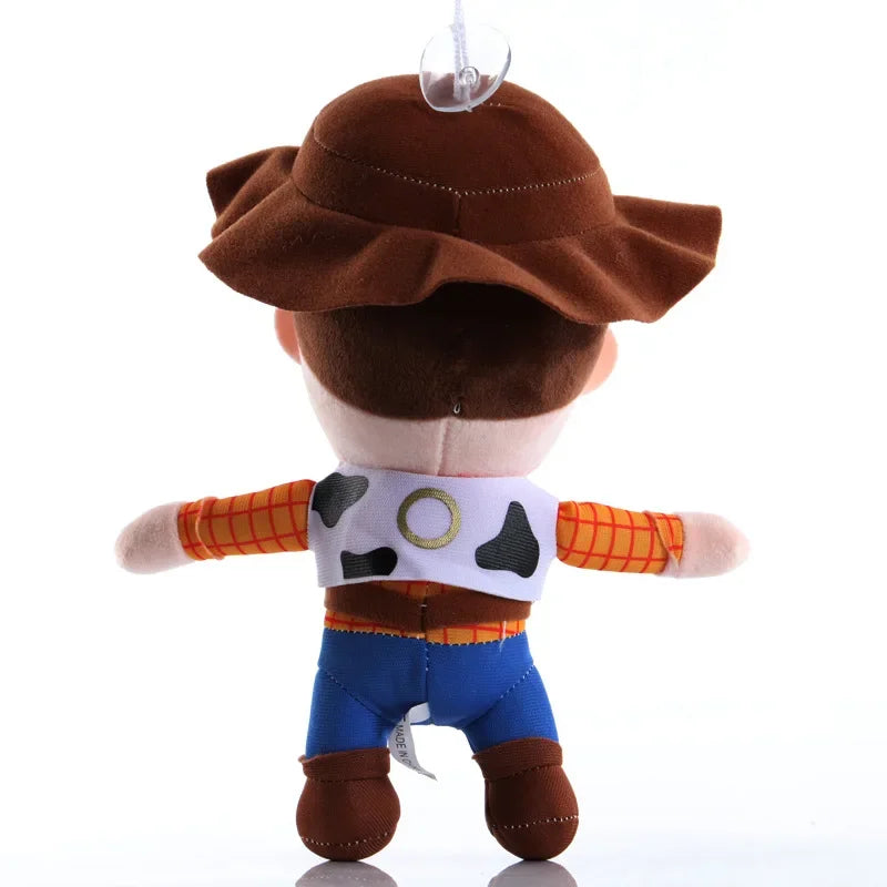 12CM 25CM Cartoon Movie Toy Story 4 Plush Toys Anime Woody & Buzz Lightyear Forky Soft Stuffed Pendent Toys For Kids Children
