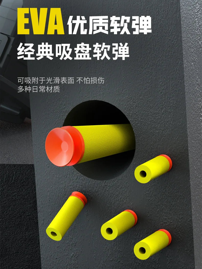 M416 Manual Lower Supply Bolt Soft Bullet Toy Gun Children'S Assault Rifle Single-Shot Submachine Gun 2025 Christmas Gift