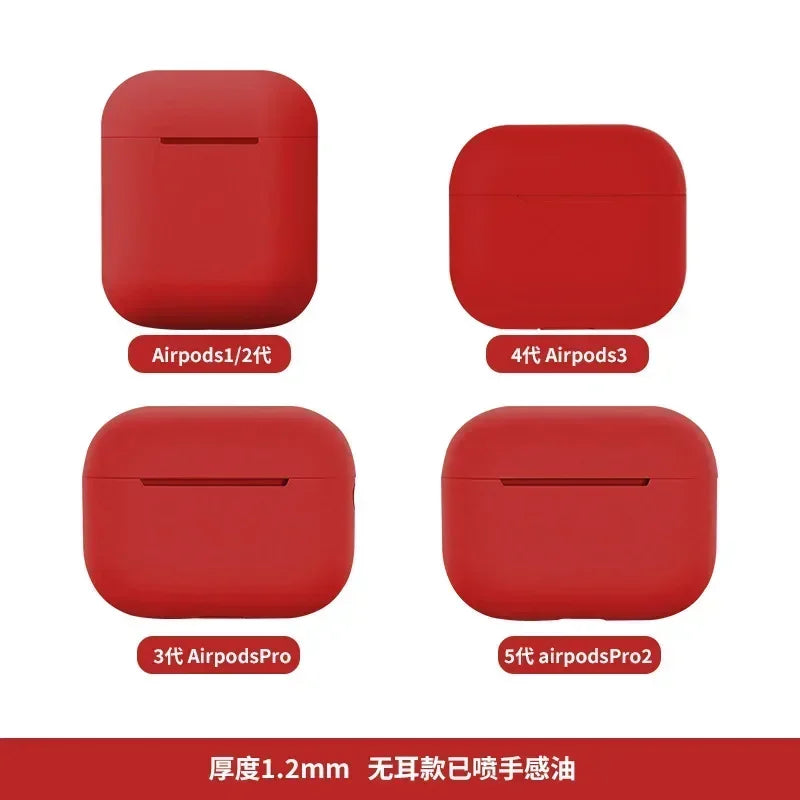 2024 New Case For Apple Airpods 4 Cover Silicone Protective Cases For Airpods 3 2 1 pro 2 Fundas Wireless Headphone Accessorie