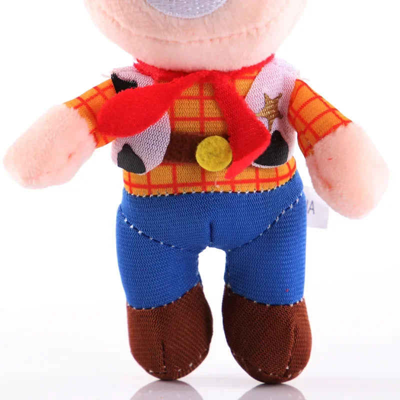12CM 25CM Cartoon Movie Toy Story 4 Plush Toys Anime Woody & Buzz Lightyear Forky Soft Stuffed Pendent Toys For Kids Children