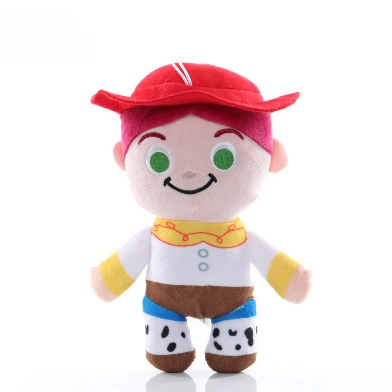 12CM 25CM Cartoon Movie Toy Story 4 Plush Toys Anime Woody & Buzz Lightyear Forky Soft Stuffed Pendent Toys For Kids Children