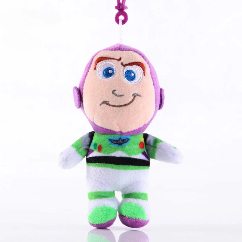 12CM 25CM Cartoon Movie Toy Story 4 Plush Toys Anime Woody & Buzz Lightyear Forky Soft Stuffed Pendent Toys For Kids Children