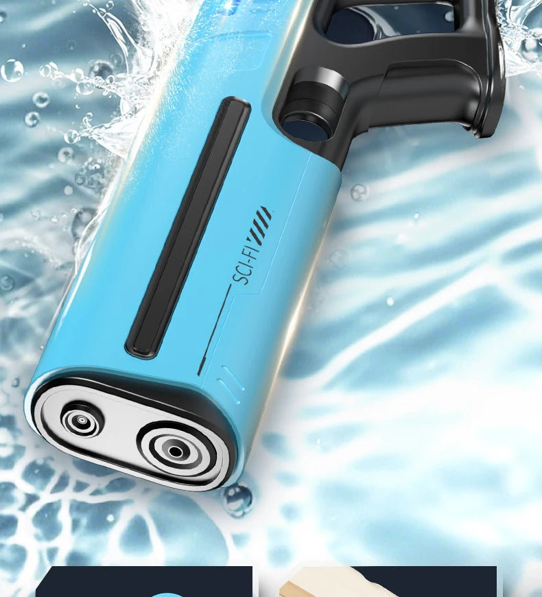 Electric Water Guns For Adults Powerful Squirt Automatic Water Suction Water Blasters Summer Outdoor Beach Toy For Boy Kid Gifts
