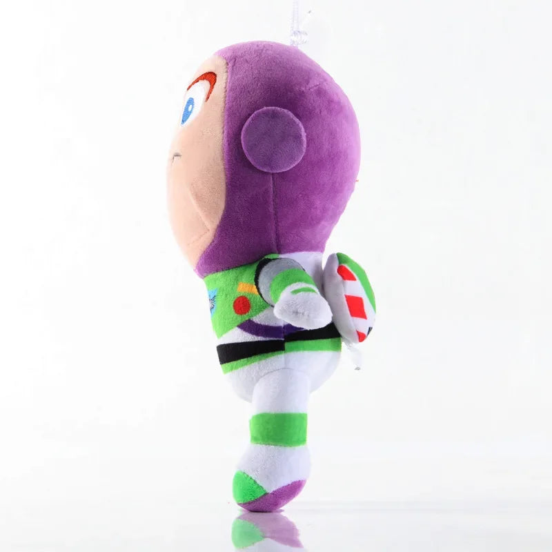 12CM 25CM Cartoon Movie Toy Story 4 Plush Toys Anime Woody & Buzz Lightyear Forky Soft Stuffed Pendent Toys For Kids Children