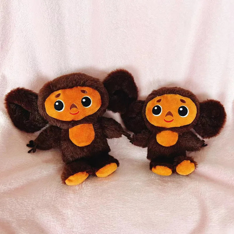 18/23cm Cute Cheburashka Monkey Plush Toys Animal Monkey Dolls Popular Movie Character Adorable Gifts For Kids Birthday Gift