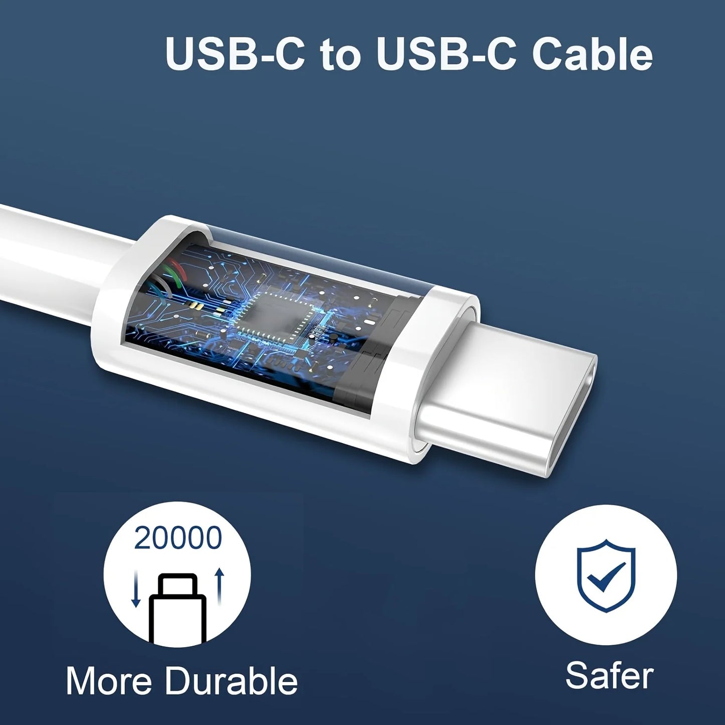 For IPhone16 Fast Charging, 20W Dual Port USB C Charger With 10FT USB C Fast Charging Cable For IPhone 15 Pro Max/15 Pro/15 Plus