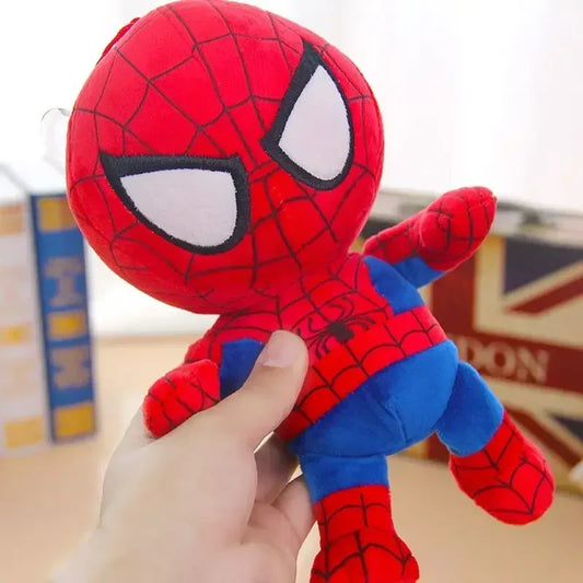 27cm Man Spidermaned Plush Toys Movie Dolls Marvel Avengers Soft Stuffed Hero Captain America Iron Christmas Gifts for Kids