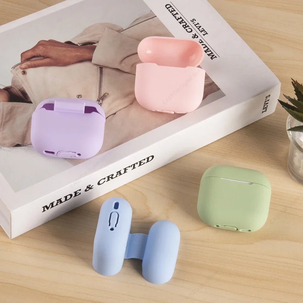 2024 New Case For Apple Airpods 4 Cover Silicone Protective Cases For Airpods 3 2 1 pro 2 Fundas Wireless Headphone Accessorie