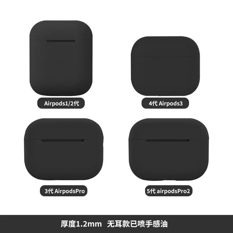 2024 New Case For Apple Airpods 4 Cover Silicone Protective Cases For Airpods 3 2 1 pro 2 Fundas Wireless Headphone Accessorie