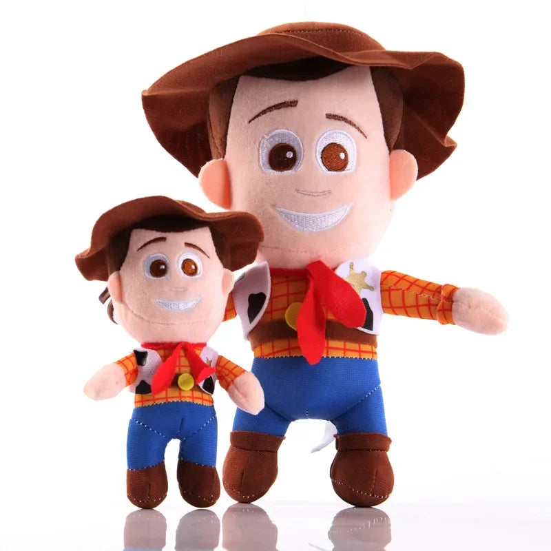 12CM 25CM Cartoon Movie Toy Story 4 Plush Toys Anime Woody & Buzz Lightyear Forky Soft Stuffed Pendent Toys For Kids Children