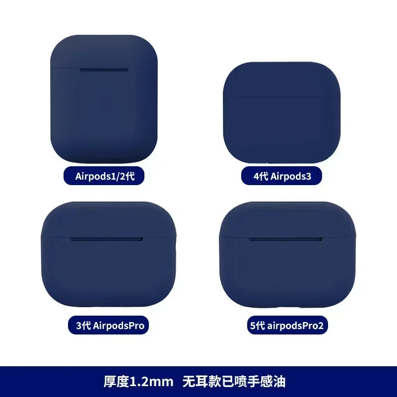 2024 New Case For Apple Airpods 4 Cover Silicone Protective Cases For Airpods 3 2 1 pro 2 Fundas Wireless Headphone Accessorie