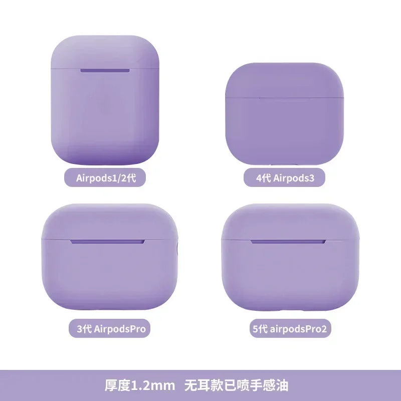 2024 New Case For Apple Airpods 4 Cover Silicone Protective Cases For Airpods 3 2 1 pro 2 Fundas Wireless Headphone Accessorie